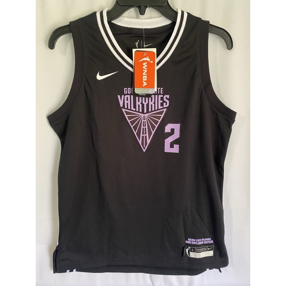 NWT Nike WNBA Golden State Valkyries Kaitlyn Chen #2 Explorer Jersey Youth Large